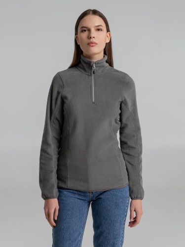 Толстовка флисовая женская Frontflip серая фото 4 Толстовка флисовая женская Frontflip серая фото 4