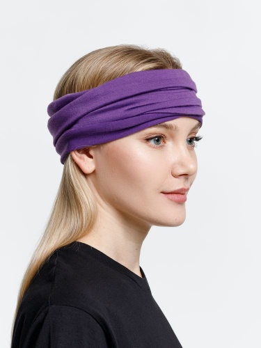 Многофункциональная бандана Dekko, фиолетовая фото 4