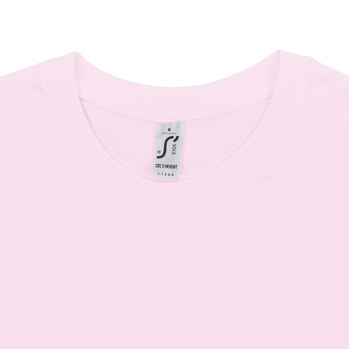 Футболка унисекс Regent 150, светло-розовая фото 4