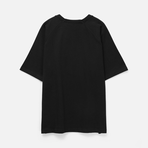 Футболка оверсайз унисекс Avenu, черная фото 2