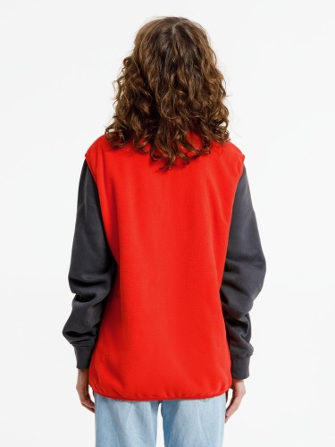 Жилет флисовый унисекс Nesse, красный фото 4 Жилет флисовый унисекс Nesse, красный фото 4