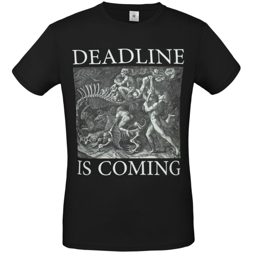 Футболка Deadline, черная фото 3