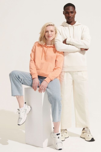 Худи унисекс Constellation, бежевое (льняное) фото 3