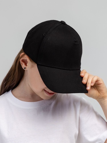 Бейсболка детская Standard Kids, черная фото 7 Бейсболка детская Standard Kids, черная фото 7