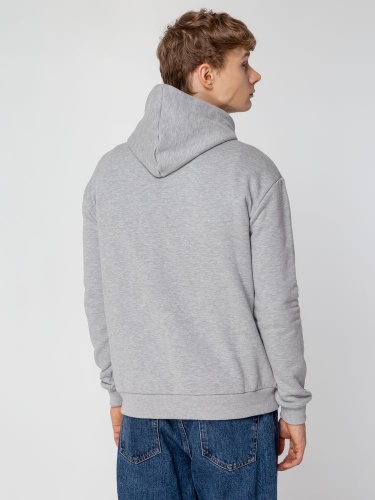 Толстовка с капюшоном Unit Kirenga Heavy, серый меланж фото 9 Толстовка с капюшоном Unit Kirenga Heavy, серый меланж фото 9