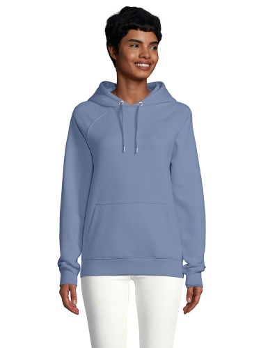 Толстовка унисекс Stellar, синяя фото 7 Толстовка унисекс Stellar, синяя фото 7