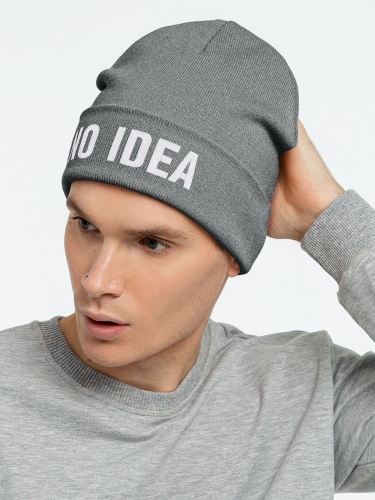 Шапка No Idea, серая Шапка No Idea, серая