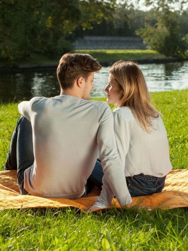 Плед для пикника Soft & Dry, желтый фото 9