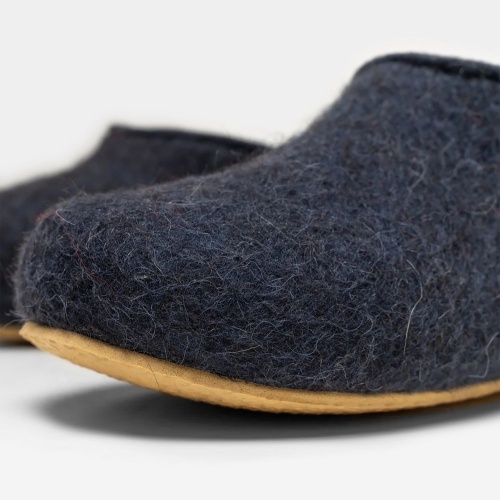 Домашние валенки Step, темно-синие (клякса) фото 2
