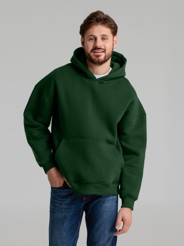 Худи Kulonga Oversize, темно-зеленое фото 7 Худи Kulonga Oversize, темно-зеленое фото 7