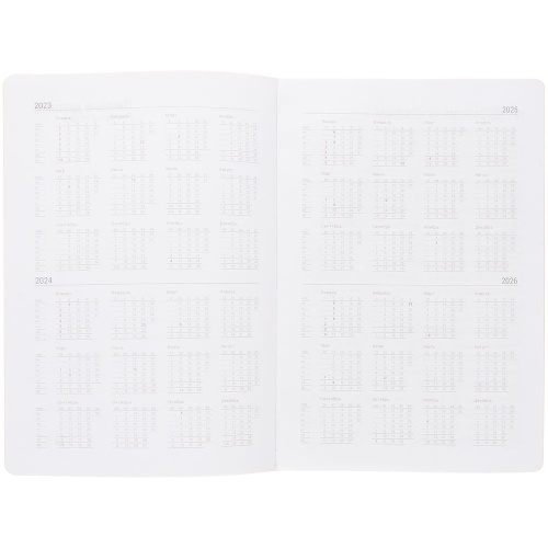 Ежедневник New Factor Metal, оранжевый фото 6