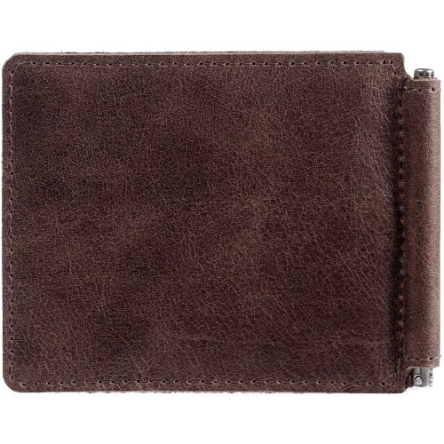 Зажим для купюр Apache, темно-коричневый фото 3 Зажим для купюр Apache, темно-коричневый фото 3