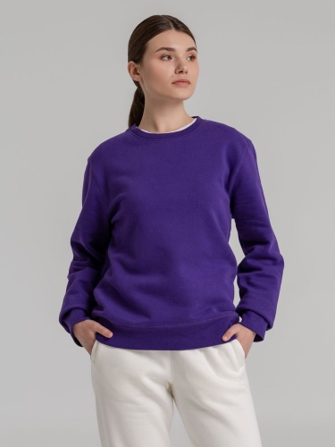 Свитшот унисекс King, фиолетовый фото 7