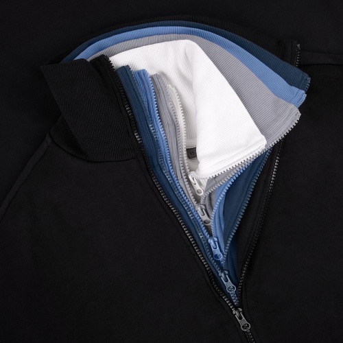 Толстовка унисекс Neofit, синяя фото 3