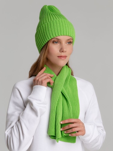 Шапка Yong, зеленая (салатовая) фото 6 Шапка Yong, зеленая (салатовая) фото 6