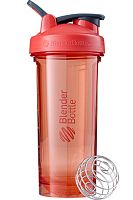 Спортивный шейкер Pro28 Full Color, красный (коралловый)