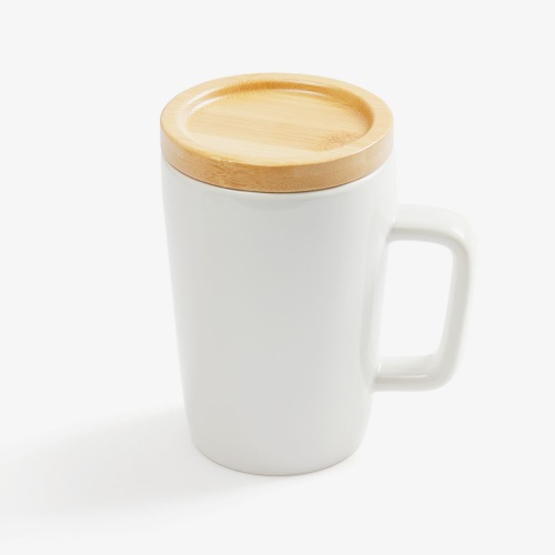 Кружка Vierra с крышкой-костером, белая