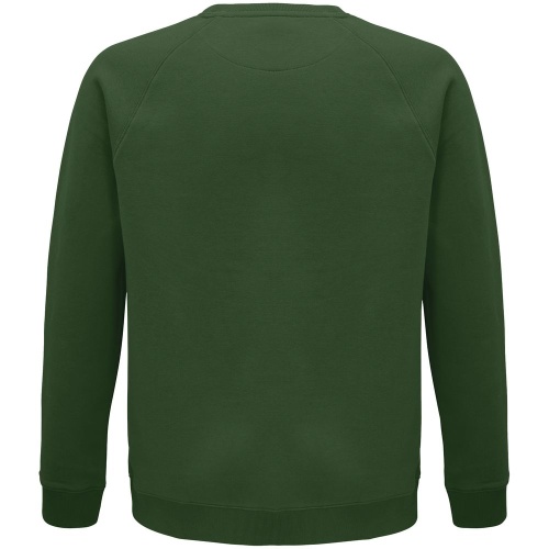 Свитшот унисекс Space, темно-зеленый фото 3