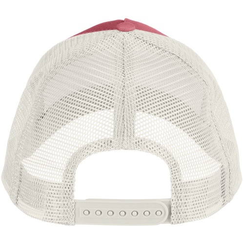 Бейсболка Blink, розовая (лососевая) с молочно-белым фото 3 Бейсболка Blink, розовая (лососевая) с молочно-белым фото 3