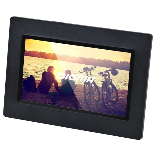 Цифровая фоторамка Digma PF-733, черная Цифровая фоторамка Digma PF-733, черная
