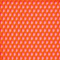 Заготовка из крупной сетки Rete, M, оранжевый неон