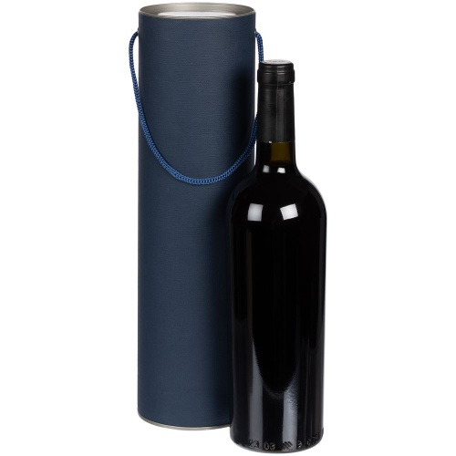 Тубус для бутылки Tinto, синий фото 2 Тубус для бутылки Tinto, синий фото 2