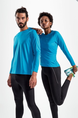 Футболка с длинным рукавом Sporty LSL Men, красная фото 6 Футболка с длинным рукавом Sporty LSL Men, красная фото 6