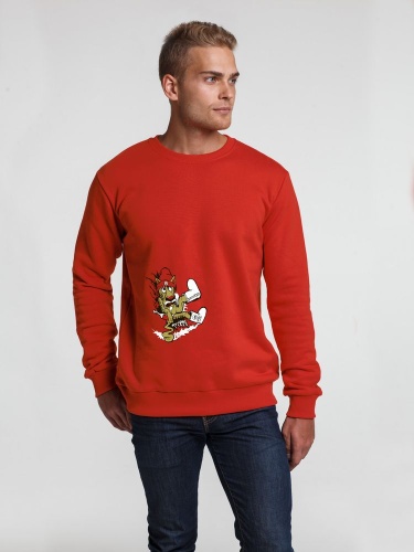 Толстовка «Ну, накати!», красная Толстовка «Ну, накати!», красная