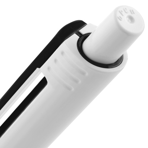 Ручка шариковая Rush Special, бело-черная фото 5 Ручка шариковая Rush Special, бело-черная фото 5