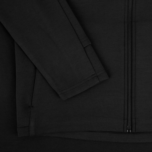 Куртка с капюшоном унисекс Begi, черная фото 3 Куртка с капюшоном унисекс Begi, черная фото 3