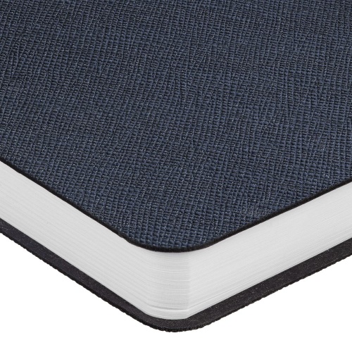 Блокнот Saffian Mini, синий фото 6