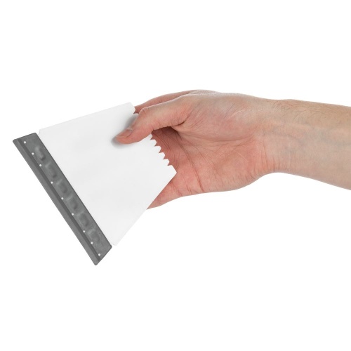 Скребок с водосгоном Snowie, белый фото 4 Скребок с водосгоном Snowie, белый фото 4