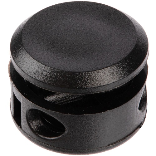 Двойной фиксатор для шнура Brоgy, черный Двойной фиксатор для шнура Brоgy, черный