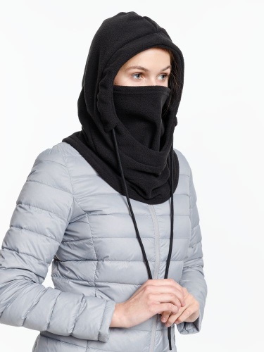 Балаклава-капюшон Nesse, черная фото 4