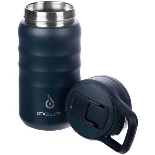 Термобутылка Fujisan 2.0, темно-синяя фото 3