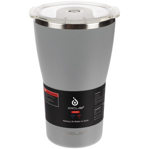 Термостакан Sapporo, серый фото 4 Термостакан Sapporo, серый фото 4