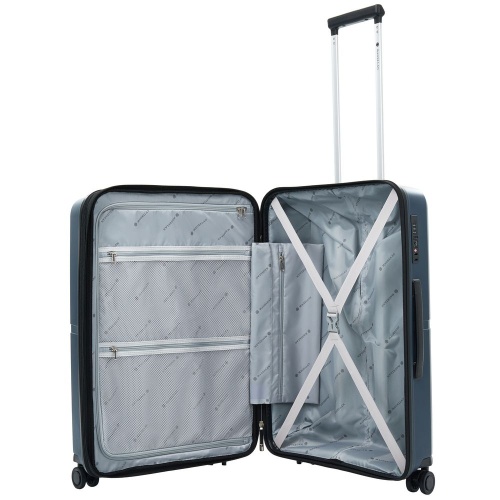 Чемодан Santiago M, темно-синий фото 4