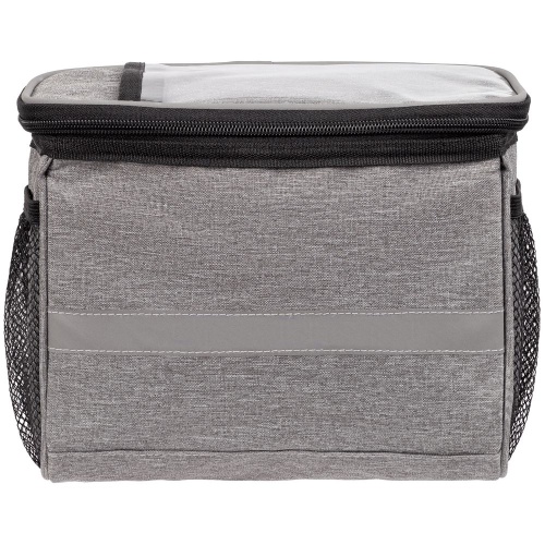 Термосумка для велосипеда Cool Bike, серая фото 3 Термосумка для велосипеда Cool Bike, серая фото 3