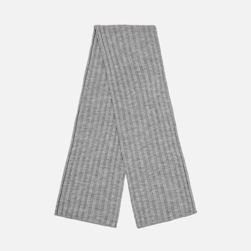 Шарф Metelitsa, серебристо-серый меланж фото 2