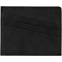 Чехол для карточек Nubuk, черный