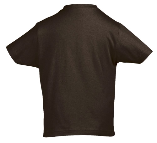 Футболка детская Imperial Kids, шоколадно-коричневая фото 3 Футболка детская Imperial Kids, шоколадно-коричневая фото 3