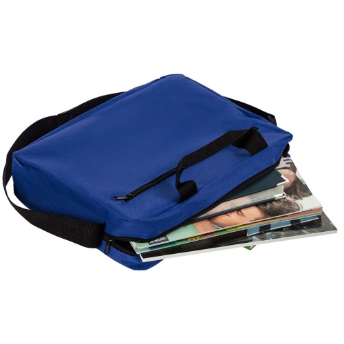 Сумка для документов Agenda, синяя фото 5 Сумка для документов Agenda, синяя фото 5
