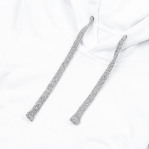 Толстовка с капюшоном детская Kirenga Kids, белая фото 4