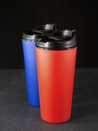 Термостакан Edda, красный фото 9