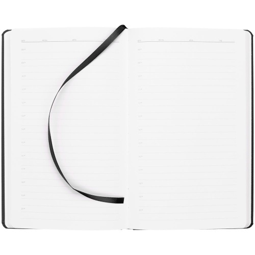 Ежедневник Grade, недатированный, черный фото 7