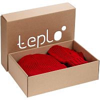 Набор Nordkyn Full Set с шарфом, красный