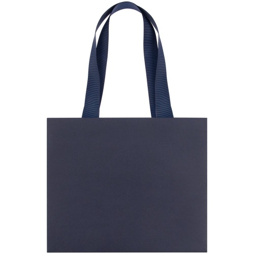 Пакет бумажный Manilla S, синий фото 2